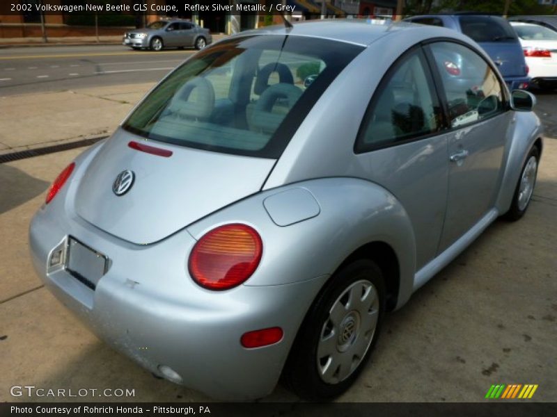 Reflex Silver Metallic / Grey 2002 Volkswagen New Beetle GLS Coupe