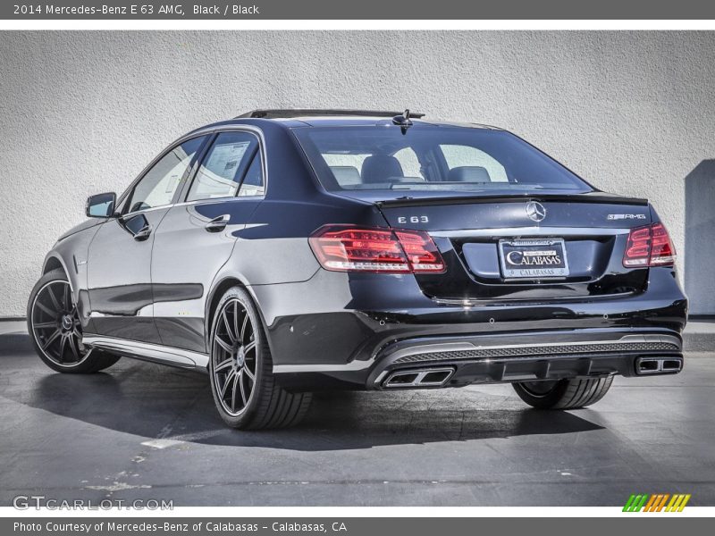 Black / Black 2014 Mercedes-Benz E 63 AMG