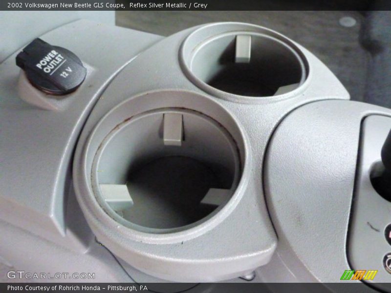 Reflex Silver Metallic / Grey 2002 Volkswagen New Beetle GLS Coupe