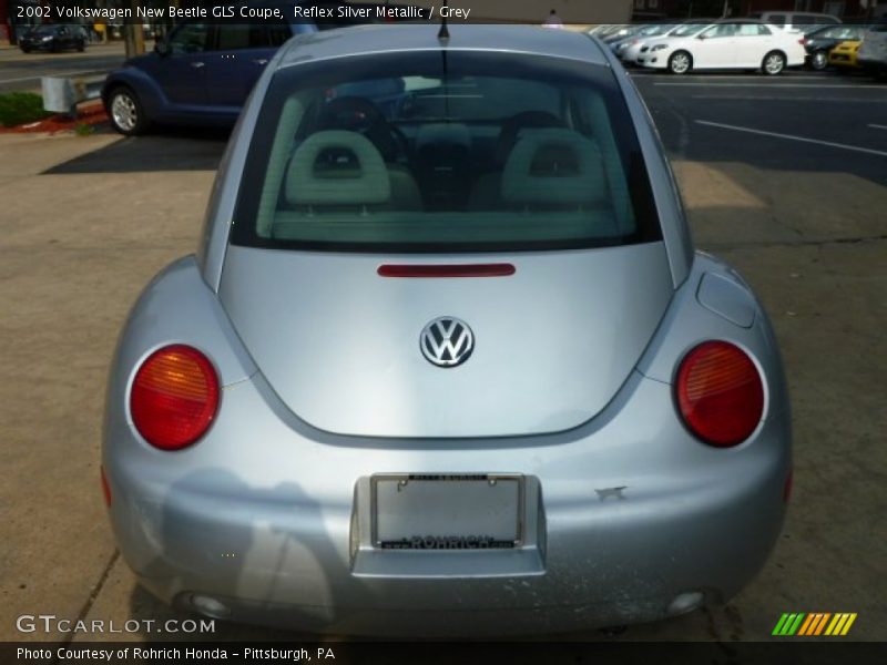 Reflex Silver Metallic / Grey 2002 Volkswagen New Beetle GLS Coupe