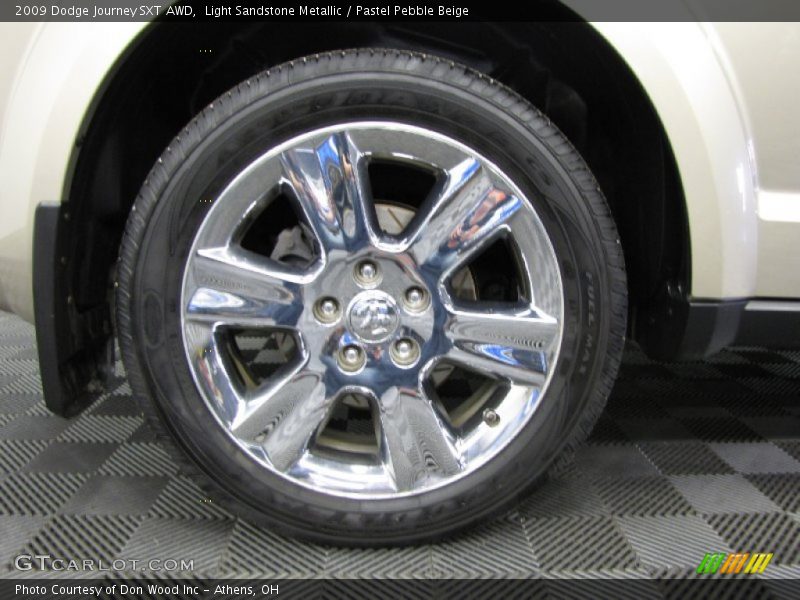 Light Sandstone Metallic / Pastel Pebble Beige 2009 Dodge Journey SXT AWD