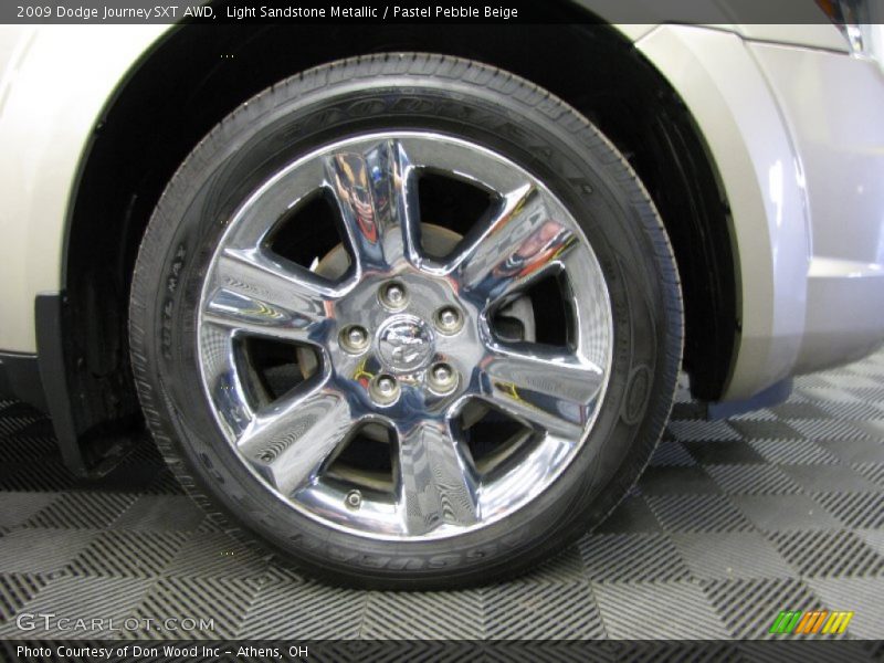 Light Sandstone Metallic / Pastel Pebble Beige 2009 Dodge Journey SXT AWD