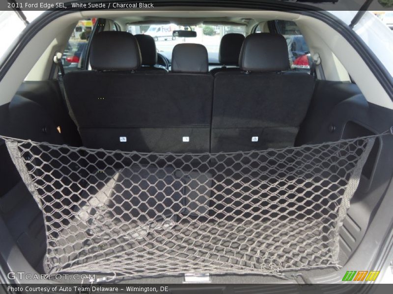 White Suede / Charcoal Black 2011 Ford Edge SEL