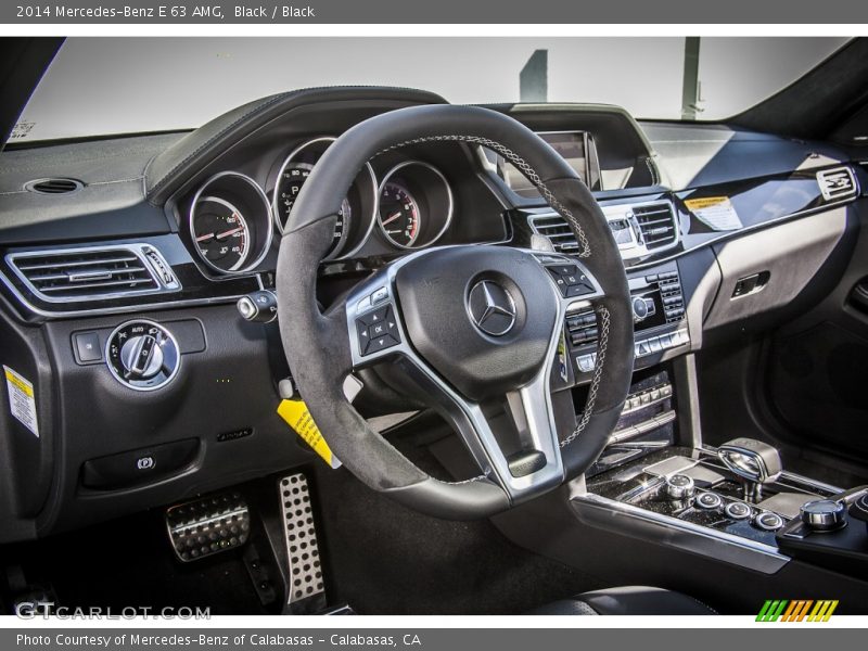 Dashboard of 2014 E 63 AMG