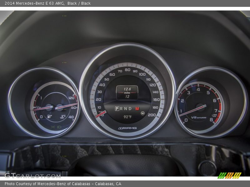  2014 E 63 AMG 63 AMG Gauges