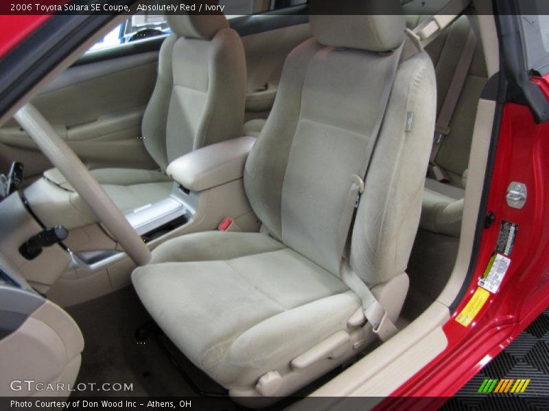Absolutely Red / Ivory 2006 Toyota Solara SE Coupe