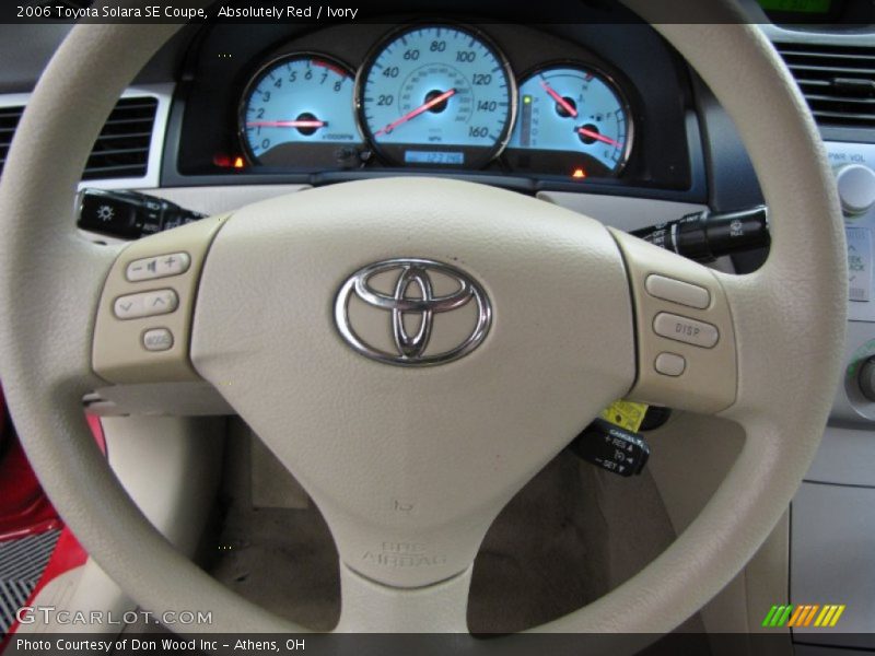 Absolutely Red / Ivory 2006 Toyota Solara SE Coupe