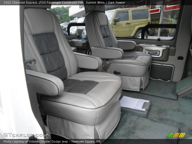 Rear Seat of 2002 Express 1500 Passenger Conversion Van