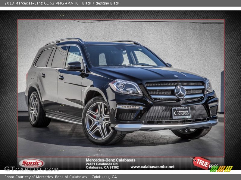 Black / designo Black 2013 Mercedes-Benz GL 63 AMG 4MATIC