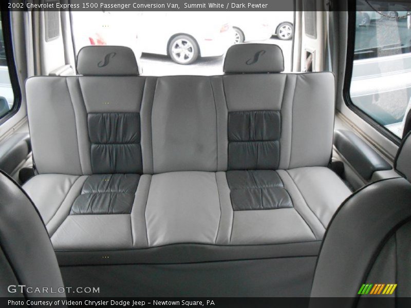 Rear Seat of 2002 Express 1500 Passenger Conversion Van