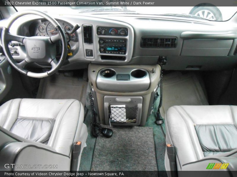Dashboard of 2002 Express 1500 Passenger Conversion Van