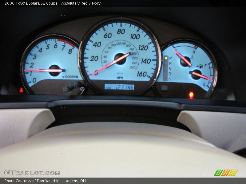 Absolutely Red / Ivory 2006 Toyota Solara SE Coupe