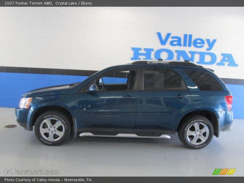 Crystal Lake / Ebony 2007 Pontiac Torrent AWD