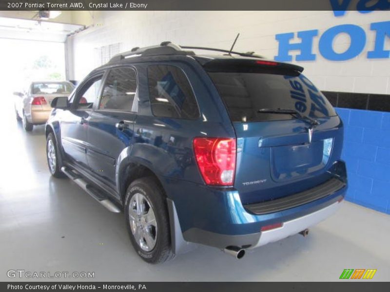 Crystal Lake / Ebony 2007 Pontiac Torrent AWD