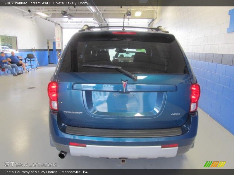 Crystal Lake / Ebony 2007 Pontiac Torrent AWD
