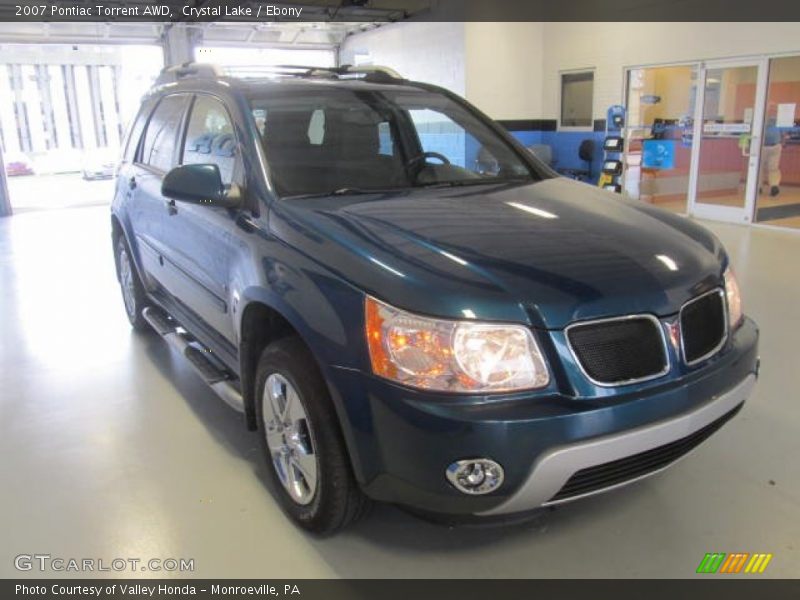Crystal Lake / Ebony 2007 Pontiac Torrent AWD