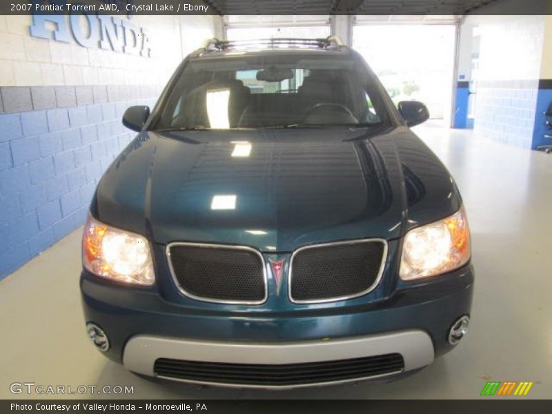 Crystal Lake / Ebony 2007 Pontiac Torrent AWD