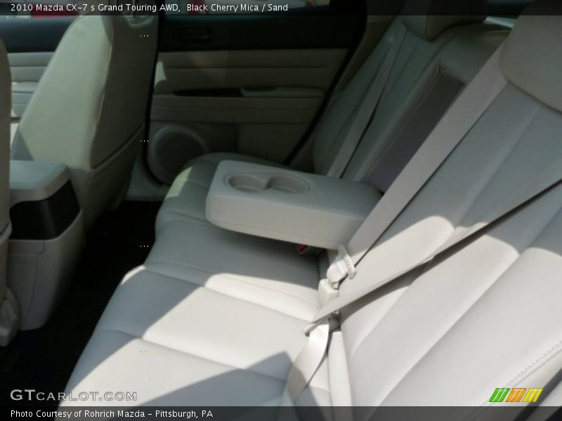 Black Cherry Mica / Sand 2010 Mazda CX-7 s Grand Touring AWD