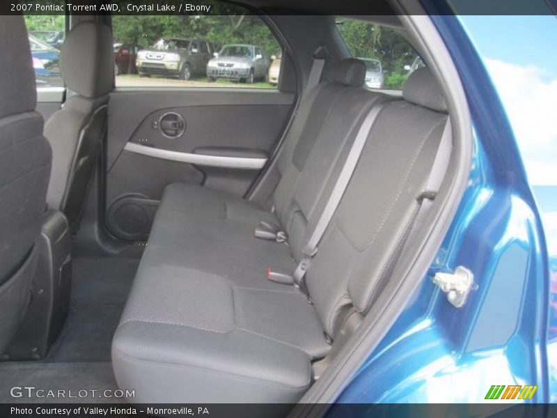 Crystal Lake / Ebony 2007 Pontiac Torrent AWD
