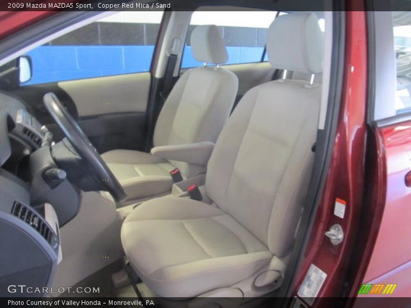 Copper Red Mica / Sand 2009 Mazda MAZDA5 Sport