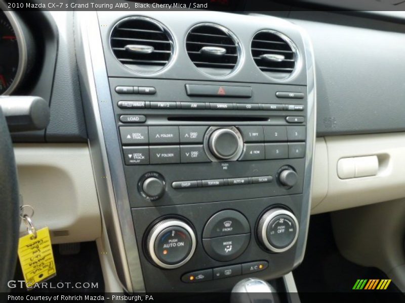 Black Cherry Mica / Sand 2010 Mazda CX-7 s Grand Touring AWD