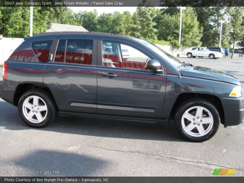 Jeep Green Metallic / Pastel Slate Gray 2007 Jeep Compass Sport