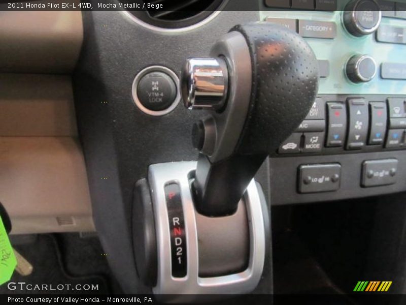 Mocha Metallic / Beige 2011 Honda Pilot EX-L 4WD