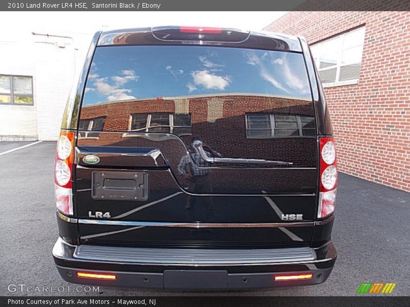 Santorini Black / Ebony 2010 Land Rover LR4 HSE