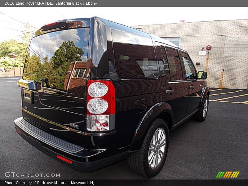 Santorini Black / Ebony 2010 Land Rover LR4 HSE
