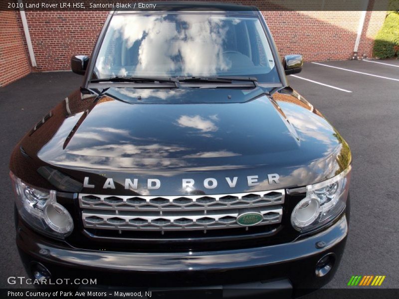 Santorini Black / Ebony 2010 Land Rover LR4 HSE