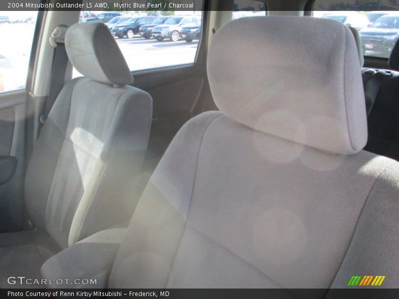 Mystic Blue Pearl / Charcoal 2004 Mitsubishi Outlander LS AWD