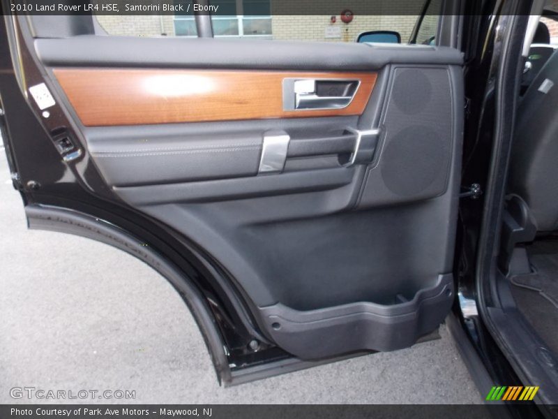 Santorini Black / Ebony 2010 Land Rover LR4 HSE