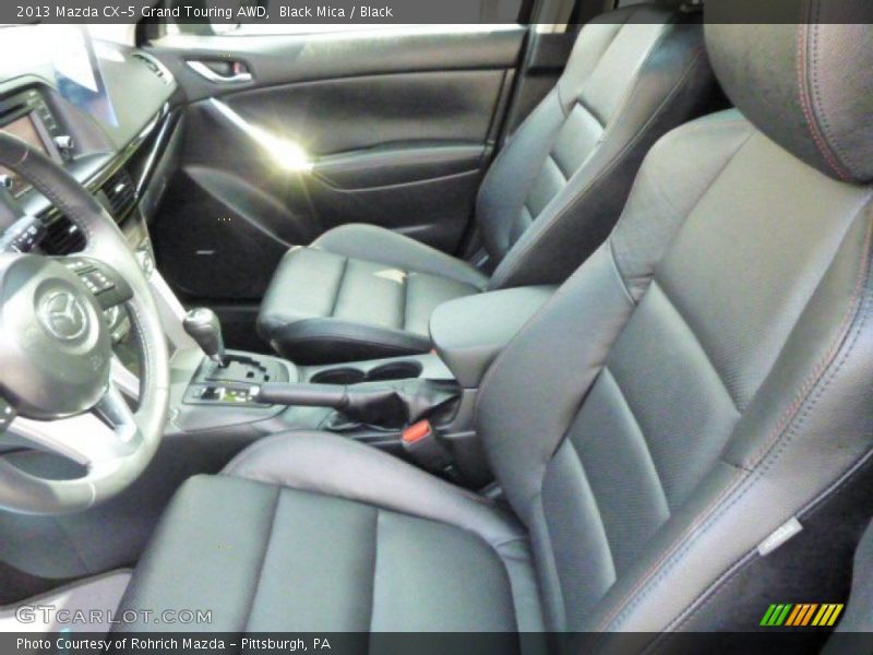 Black Mica / Black 2013 Mazda CX-5 Grand Touring AWD