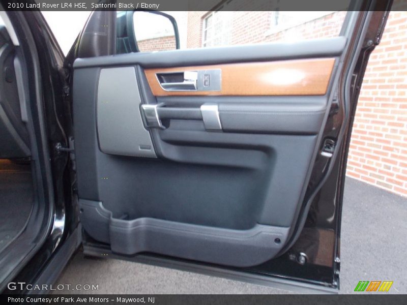 Santorini Black / Ebony 2010 Land Rover LR4 HSE