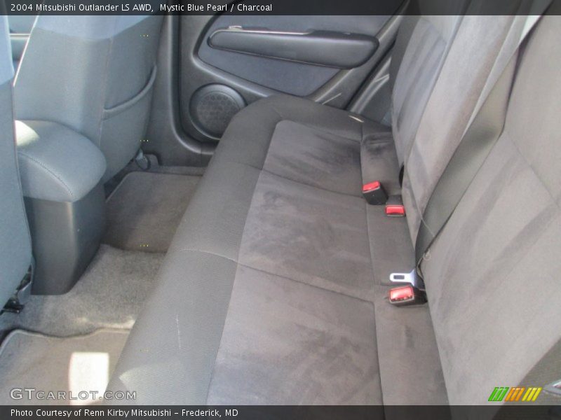 Mystic Blue Pearl / Charcoal 2004 Mitsubishi Outlander LS AWD