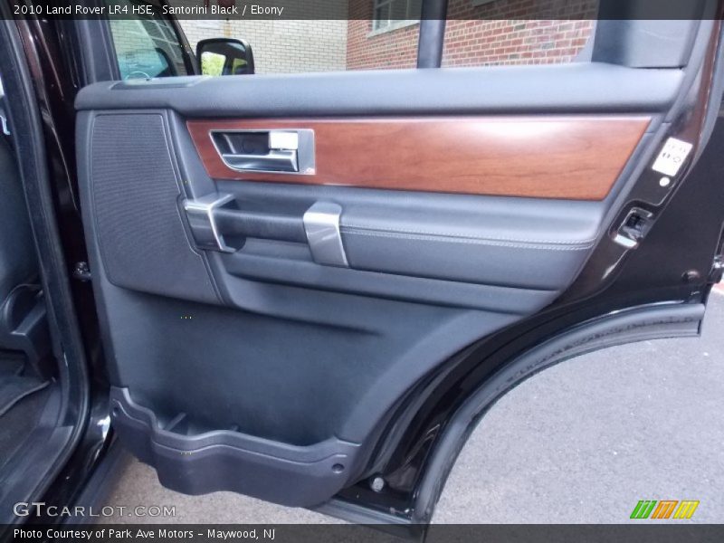Santorini Black / Ebony 2010 Land Rover LR4 HSE