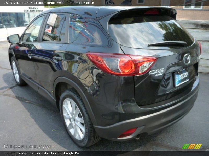 Black Mica / Black 2013 Mazda CX-5 Grand Touring AWD