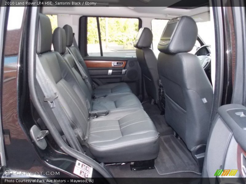 Santorini Black / Ebony 2010 Land Rover LR4 HSE