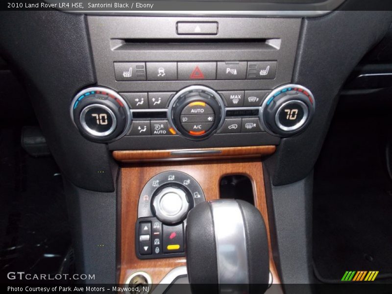 Santorini Black / Ebony 2010 Land Rover LR4 HSE
