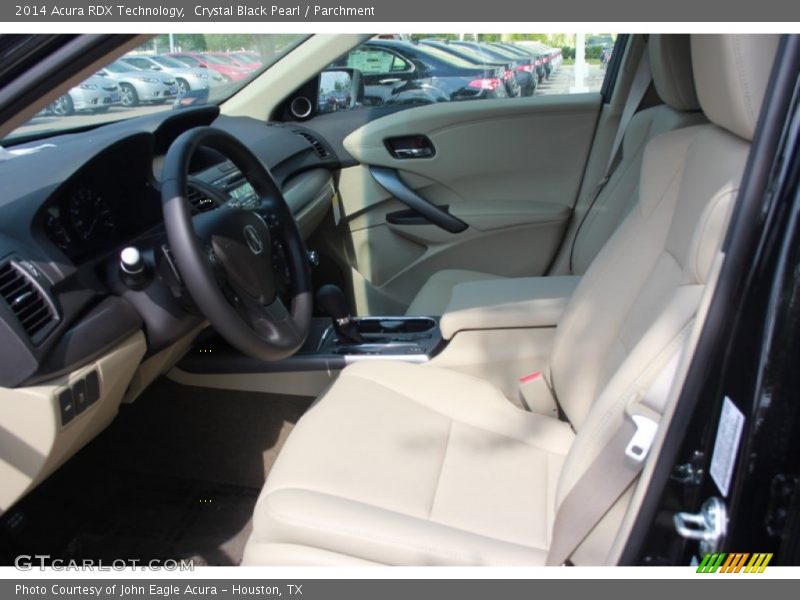 Crystal Black Pearl / Parchment 2014 Acura RDX Technology