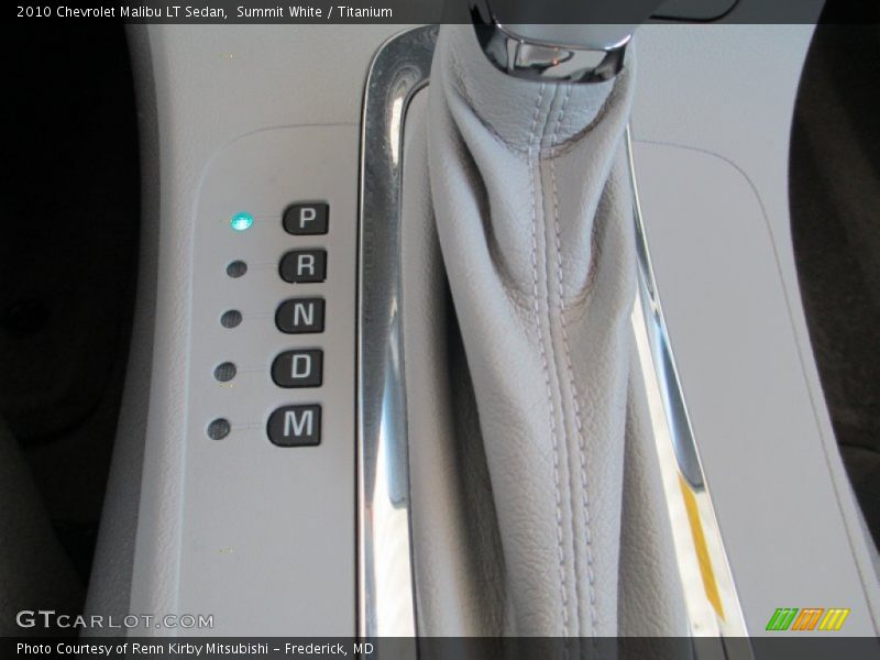 Summit White / Titanium 2010 Chevrolet Malibu LT Sedan