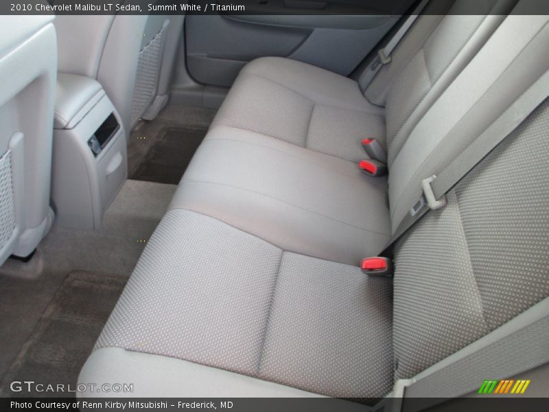 Summit White / Titanium 2010 Chevrolet Malibu LT Sedan