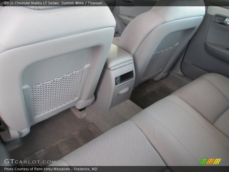 Summit White / Titanium 2010 Chevrolet Malibu LT Sedan