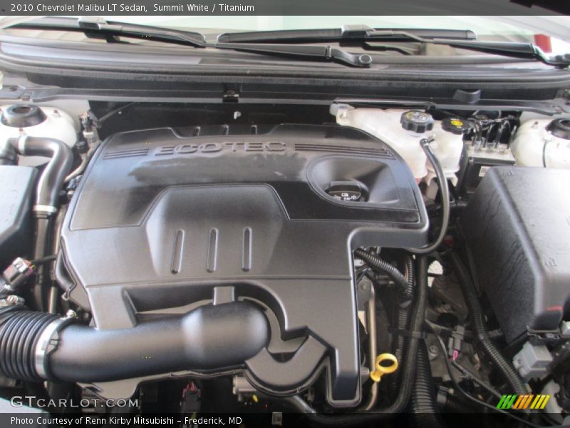 Summit White / Titanium 2010 Chevrolet Malibu LT Sedan