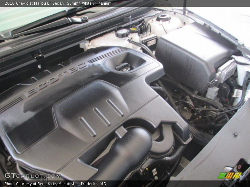 Summit White / Titanium 2010 Chevrolet Malibu LT Sedan