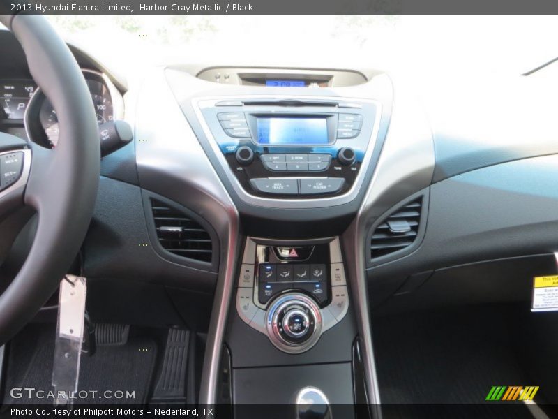 Harbor Gray Metallic / Black 2013 Hyundai Elantra Limited