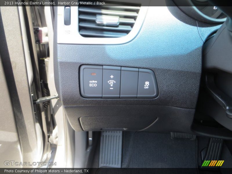 Harbor Gray Metallic / Black 2013 Hyundai Elantra Limited