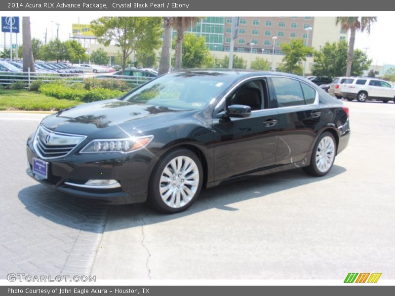 Crystal Black Pearl / Ebony 2014 Acura RLX Advance Package