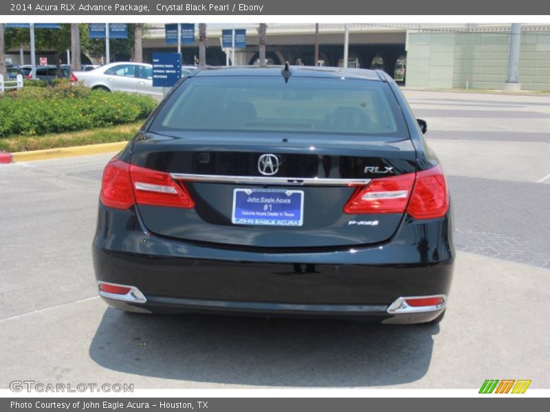 Crystal Black Pearl / Ebony 2014 Acura RLX Advance Package
