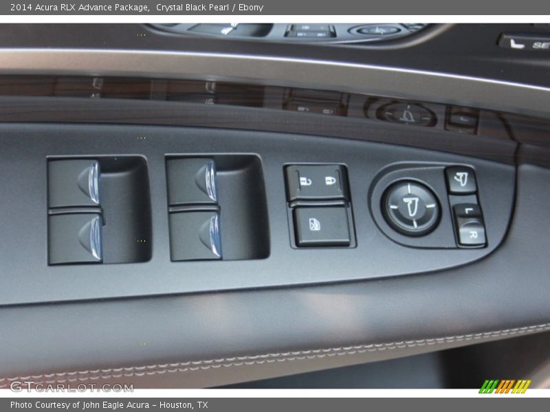 Crystal Black Pearl / Ebony 2014 Acura RLX Advance Package